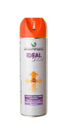 Spray fluores. Ideal 500ml orange,12M